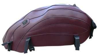 Triumph Rocket III Bordeaux foncé 2005-2015 - Protège Triumph Rocket III Bordeaux