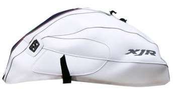Yamaha 1300 XJR Blanc Bleu foncé 2002-2014 - Protège Yamaha 1300 XJR Blanc Bleu