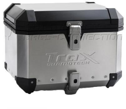 Top case alu-box trax evo 38 litres gris Sw-Motech Top case alu-box trax evo