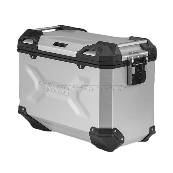 Valise alu-box droite trax adventure 45 L noire Sw-Motech Valise alu-box droite trax