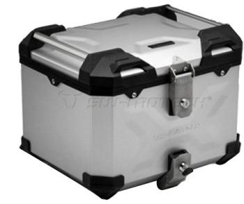Top case alu-box trax ADV Sw Motech gris Top case alu-box trax ADV