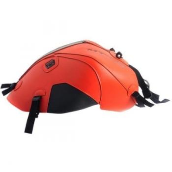 Yamaha MT 09 2014-2017 Orange Carbone Noir Liseré argent Yamaha MT 09 2014-2017 Orange
