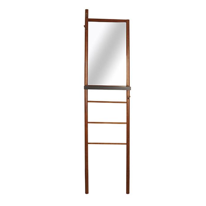 Porte-Manteaux Echelle Miroir Noir Porte-Manteaux Echelle Miroir