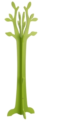 Portemanteau enfant arbre vert H120cm