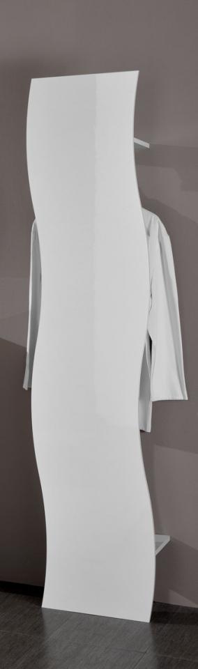 Porte-manteau blanc laqué design PLOUF 5
