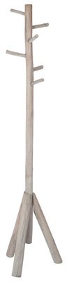 Porte-manteaux bois naturel - 180 cm Porte-manteaux bois naturel