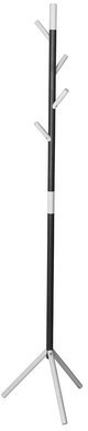 Porte-Manteaux 4 Crochets Noir Blanc Porte-Manteaux 4 Crochets