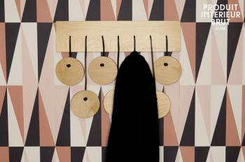 Porte manteau mural scandinave Billünd