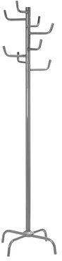 Porte-Manteaux 8 Crochets Gris Porte-Manteaux 8 Crochets