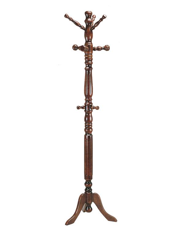 Porte manteau sur pied en bois massif
