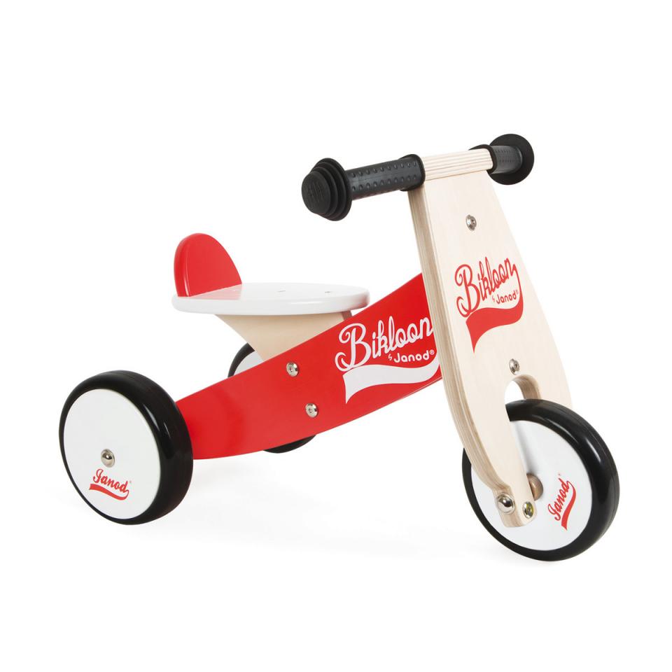 Porteur Little Bikloon Rouge/Blanc