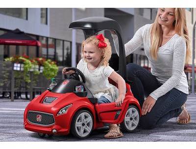 Porteur Enfant Voiture Coupé Sport Rouge