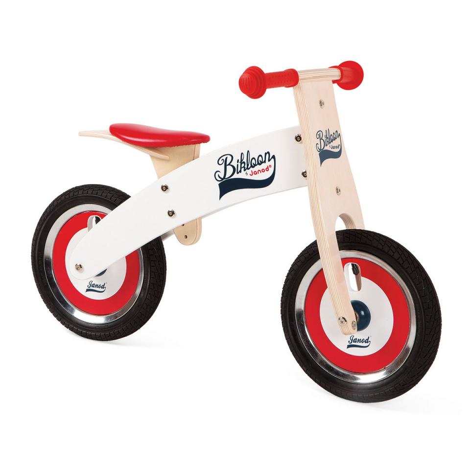 Draisienne Little Bikloon Rouge/Blanc
