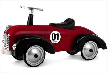 Baghera porteur Speedster rouge et noir