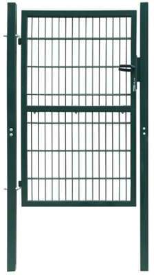 VidaXL Portillon de jardin 2D (Single) Vert 106 x 170 VidaXL Portillon de jardin
