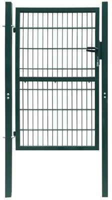 VidaXL Portillon de jardin 2D (Single) Vert 106 x 190 VidaXL Portillon de jardin