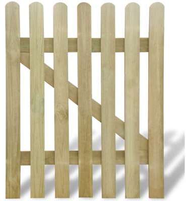 VidaXL Portillon de jardin en bois 100 x 120 cm VidaXL Portillon de jardin