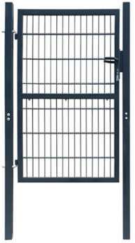 VidaXL Portillon de jardin 2D (Single) Gris anthracite VidaXL Portillon de jardin