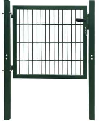 VidaXL Portillon de jardin 2D (Single) Vert 106 x
