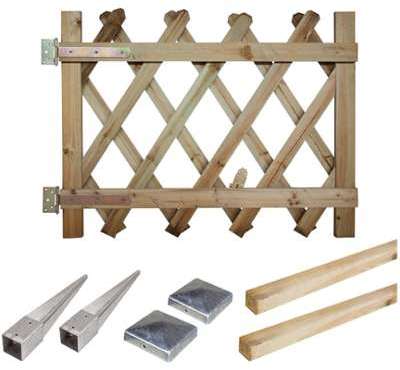 Portillon kit en bois Prunus 100 à enfoncer - CÉMO
