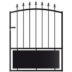 Portillon en fer Gladys L 1 x H 1,44