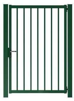 Portillon de Jardin Barreaudé Vert - 1,20 mètre -