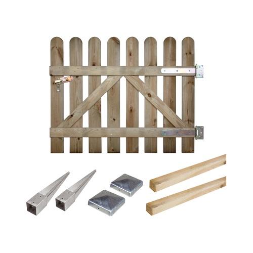 Portillon kit en bois Coquelicot à enfoncer