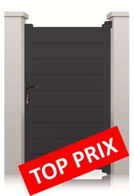 Portillon aluminium Las Vegas battant standard - H