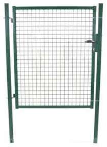 Portillon de Jardin Grillagé Vert - 1,20 mètre - C