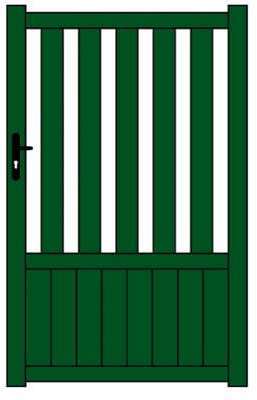 Portillon Alu Picardie Droit Portillon Alu Picardie Droit