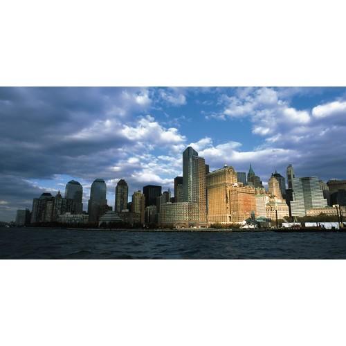 Affiche downtown Manhattan vu du Jersey ferry Affiche downtown Manhattan