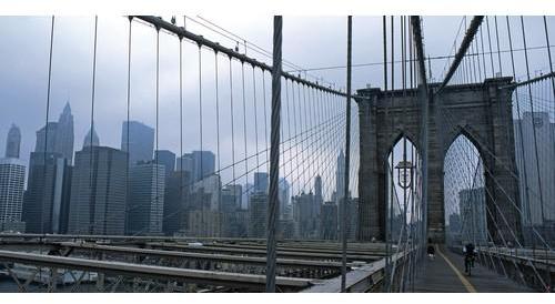 Affiche pont de Brooklyn New York
