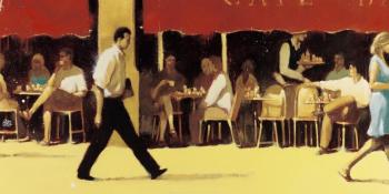 Affiche terrasse Café Bar