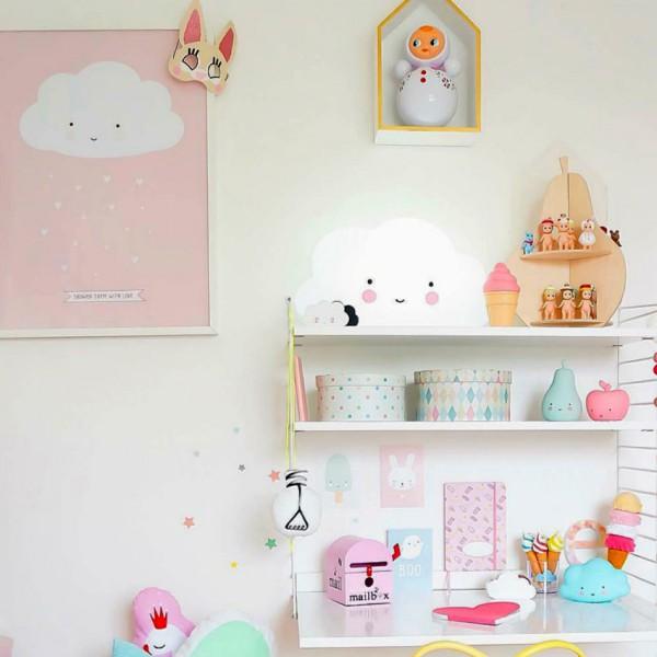 Poster Nuage Rose