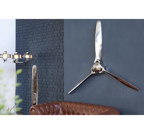 Hélice murale design Aviation 140 cm