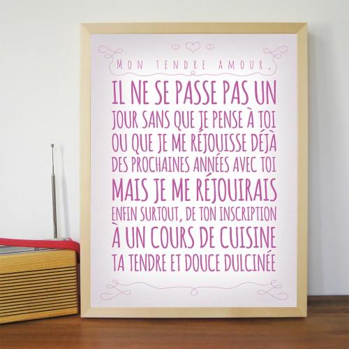 Affiche Romantique