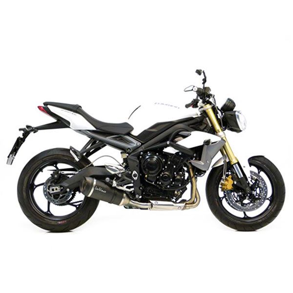 Echappement LEOVINCE Nero Black Evo II Triumph Tig