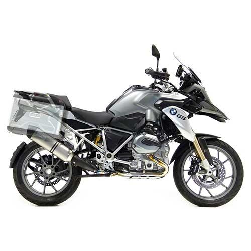 Silencieux lv one evo ii inox bmw r 1200 gs ie de