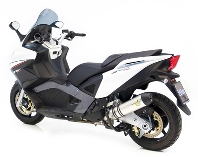Silencieux lv one evo ii inox pour aprilia srv 850