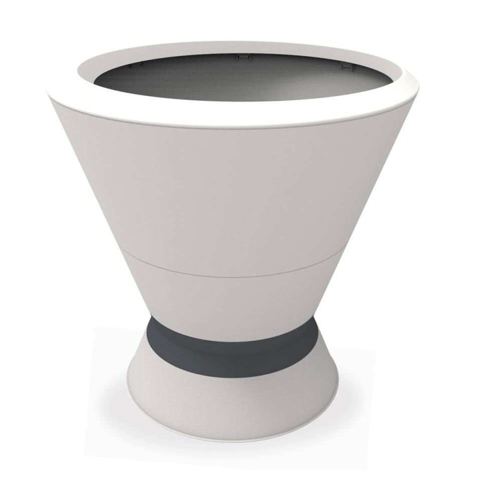 Pot de fleurs i-Kone grande vasque - 105 L - blanc Pot de fleurs i-Kone grande
