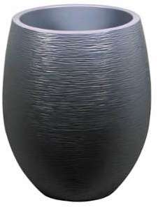 Pot de fleurs Graphit EGG 53 L - 50 x 60 cm - Anthracite Pot de fleurs Graphit EGG