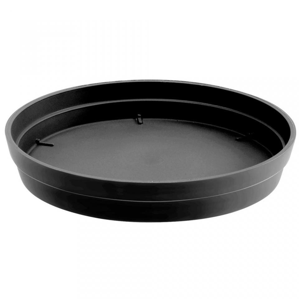 Soucoupe Toscane Zen gris anthracite 345 mm Soucoupe Toscane Zen gris