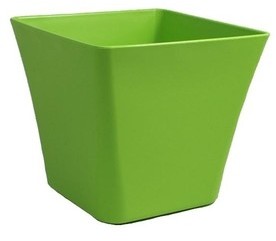 Pot LAUREA CARRE 38x38x35cm CHAPELU-vert