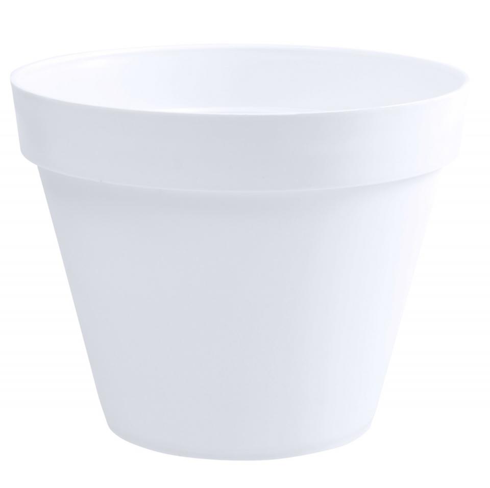 Pot de fleurs Toscane Zen 43L Blanc 480 mm Pot de fleurs Toscane Zen