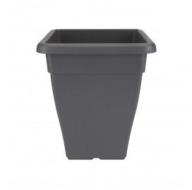 Pot de fleurs torino campana carré haut - 40 cm