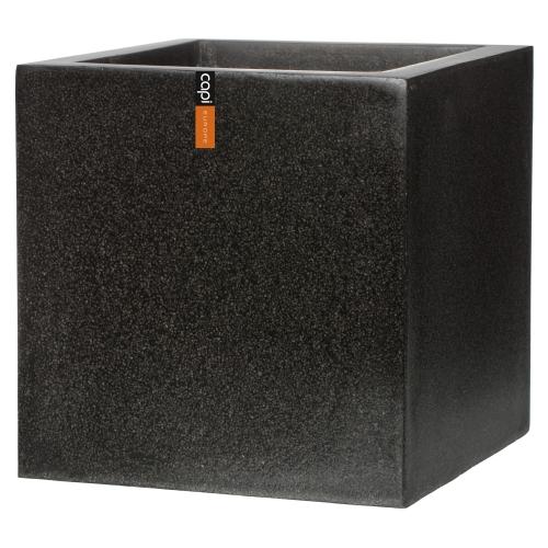 Pot de fleurs carré Capi Europe Lux 40 cm