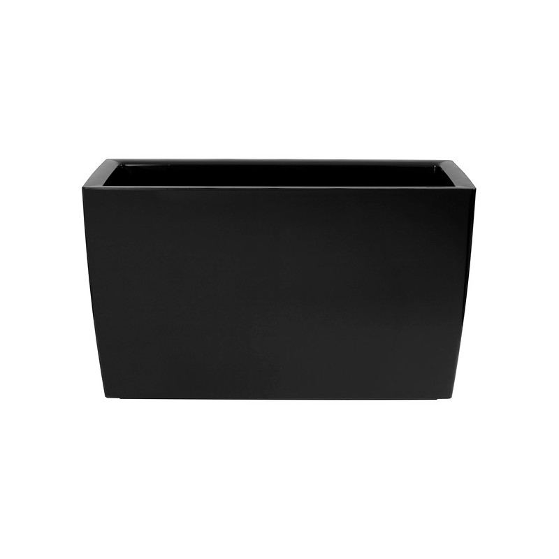 Bac à fleurs MARBELLA L76 H45 noir