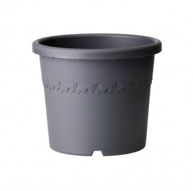 Pot de fleurs rond algarve à roulette - 40 cm
