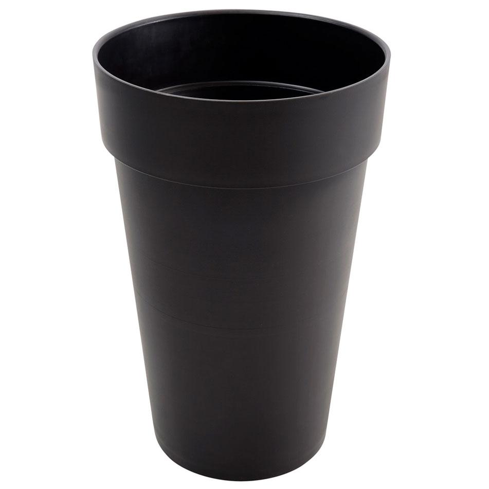Pot de fleurs haut Toscane Zen 67 L gris anthracite Pot de fleurs haut Toscane