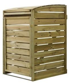 Cache-poubelle simple Sarny - 76.7 x 80 x 120 cm